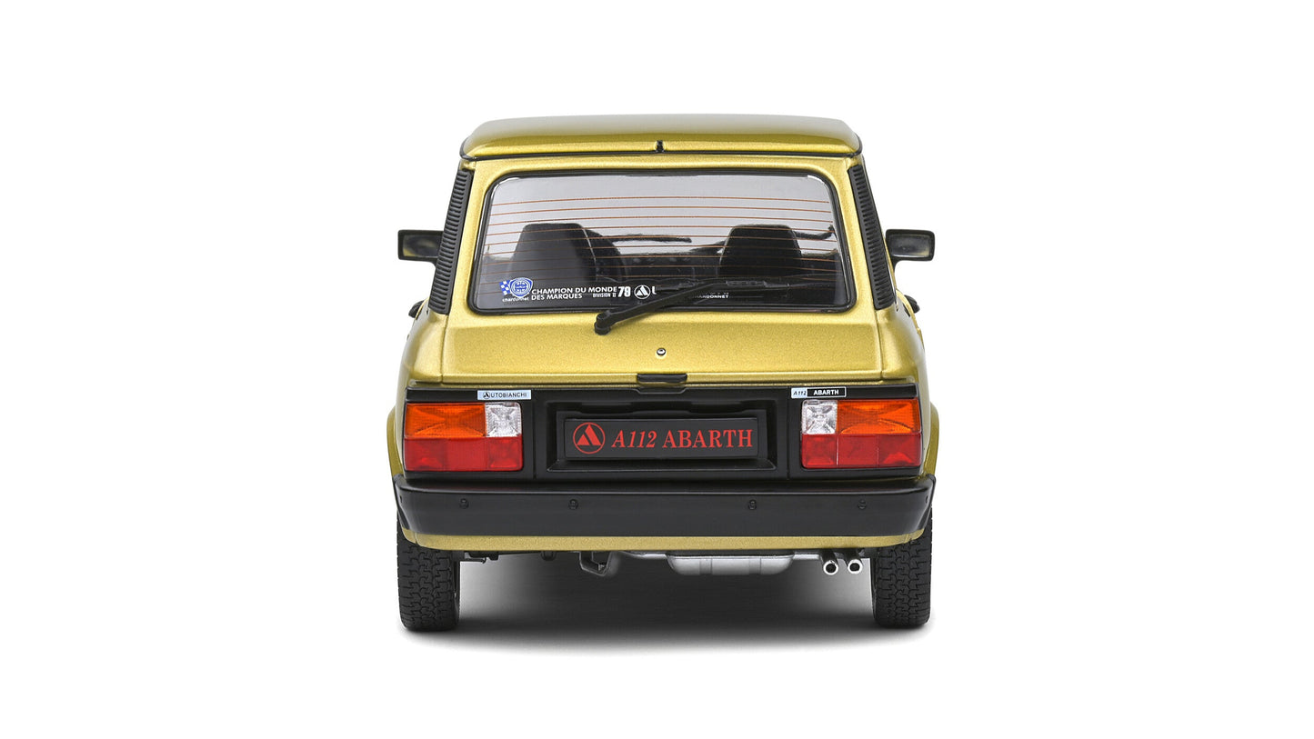 Autobianchi A112 Mk.5 Abarth Bronze Metallic 1980 - Solido - 1/18