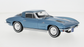 Chevrolet Corvette (C2) Bleu 1963 - Whitebox - 1/24