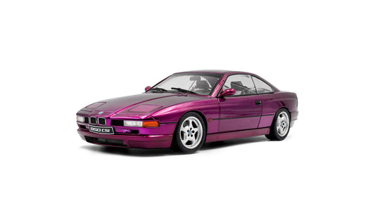 BMW 850 (E31) CSI Daytona violet 1991 - Solido - 1/18
