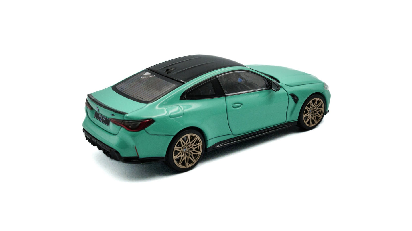 BMW M4 Competition Mint Green 2023 - Solido - 1/43