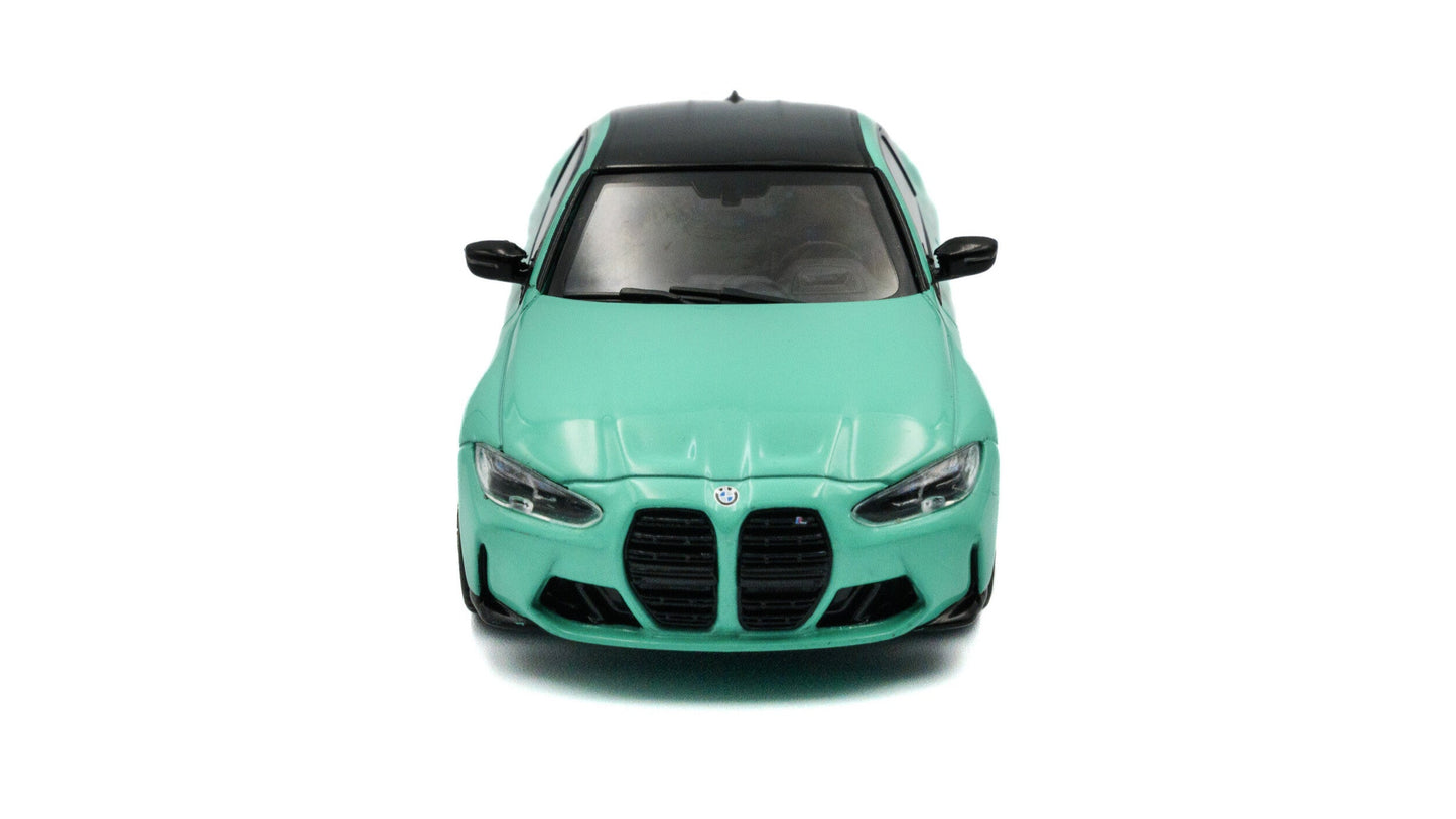 BMW M4 Competition Mint Green 2023 - Solido - 1/43