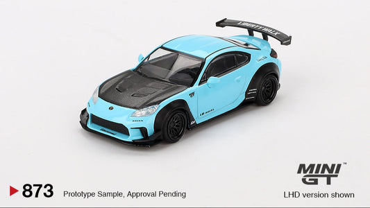 Toyota GR86 LB★Nation Bleu Bébé - MiniGT - 1/64