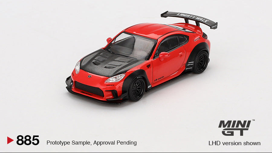 Toyota GR86 LB★Nation Rouge - MiniGT - 1/64