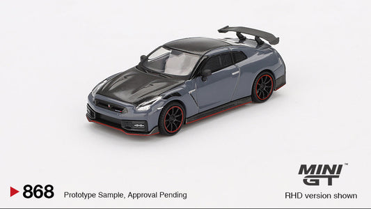 Nissan GT-R Nismo 2024 NISMO Gris Furtif - MiniGT - 1/64
