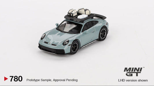 Porsche 911 Dakar Vert Nuance Métallisé - MiniGT - 1/64