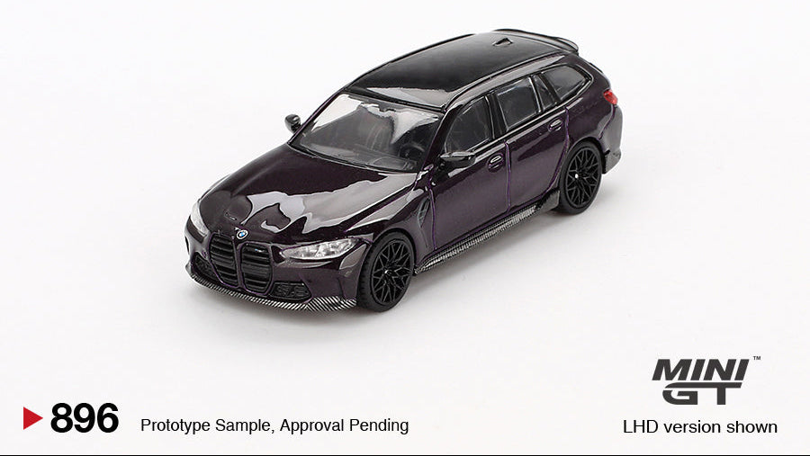 BMW M3 M Performance Touring Daytona Violet - MiniGT - 1/64