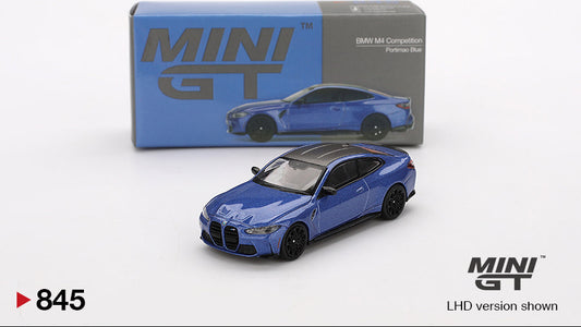 BMW M4 Competition (G82) Bleu Portimao - MiniGT - 1/64