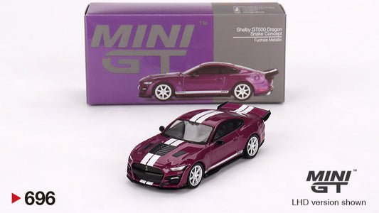 Shelby GT500 Dragon Snake Concept Fuchsia Métallisé - Mini GT - 1/64