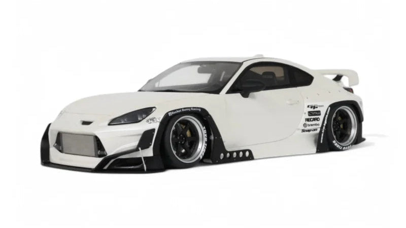 TOYOTA GR86 PANDEM 2023 Blanc - GTSpirit - 1/18