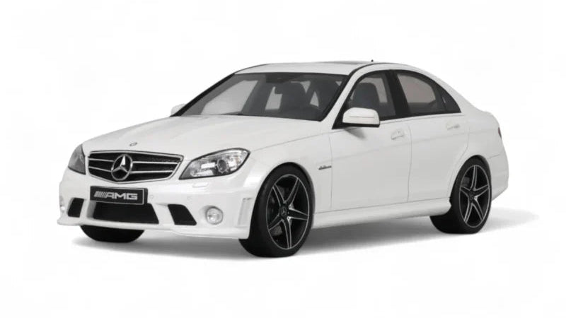 MERCEDES C63 AMG 2007 Blanc - GTSpirit - 1/18