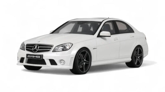 MERCEDES C63 AMG 2007 Blanc - GTSpirit - 1/18