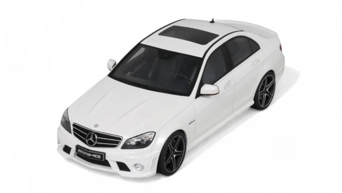 MERCEDES C63 AMG 2007 Blanc - GTSpirit - 1/18