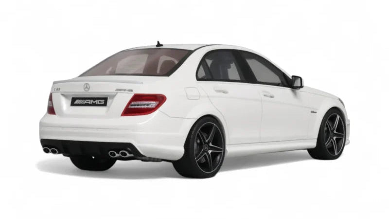 MERCEDES C63 AMG 2007 Blanc - GTSpirit - 1/18