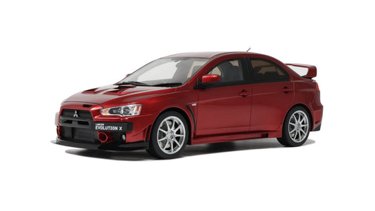 Mitsubishi Lancer Evo X FQ 400 Orient Red 2012 - Ottomobile - 1/18