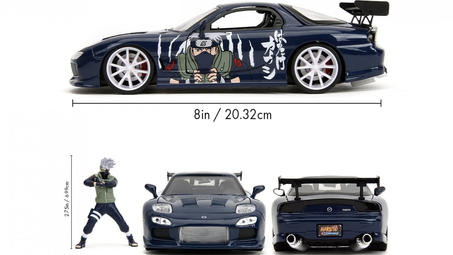 Naruto 1993 Mazda RX-7 - Jada - 1/24