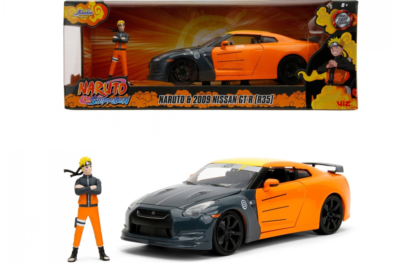 Naruto 2009 Nissan GT-R - Jada - 1/24