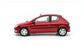 Peugeot 206 S16 Rouge Lucifer EKQ 1999 - Ottomobile - 1/18