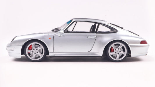 Porsche 911 (993) 4S Polar Silver 1996 - Solido - 1/18