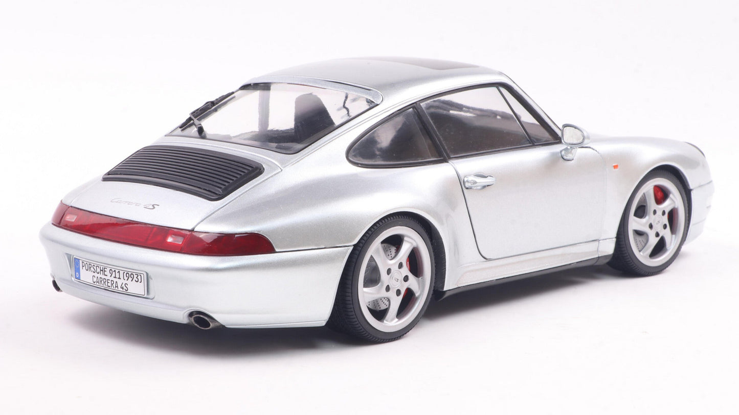 Porsche 911 (993) 4S Polar Silver 1996 - Solido - 1/18
