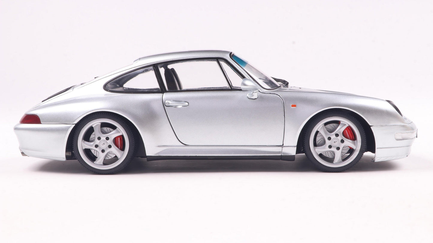 Porsche 911 (993) 4S Polar Silver 1996 - Solido - 1/18