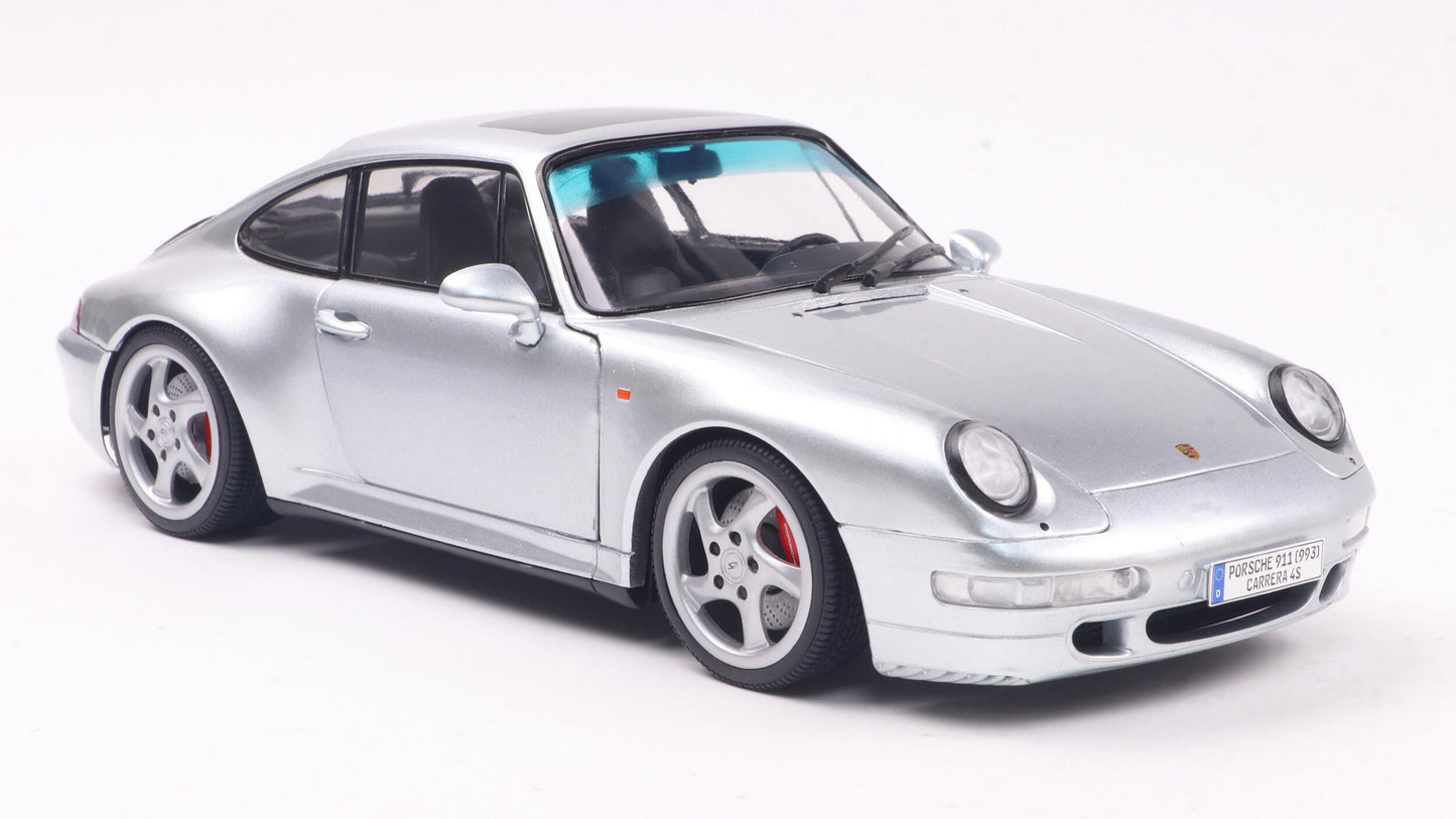 Porsche 911 (993) 4S Polar Silver 1996 - Solido - 1/18