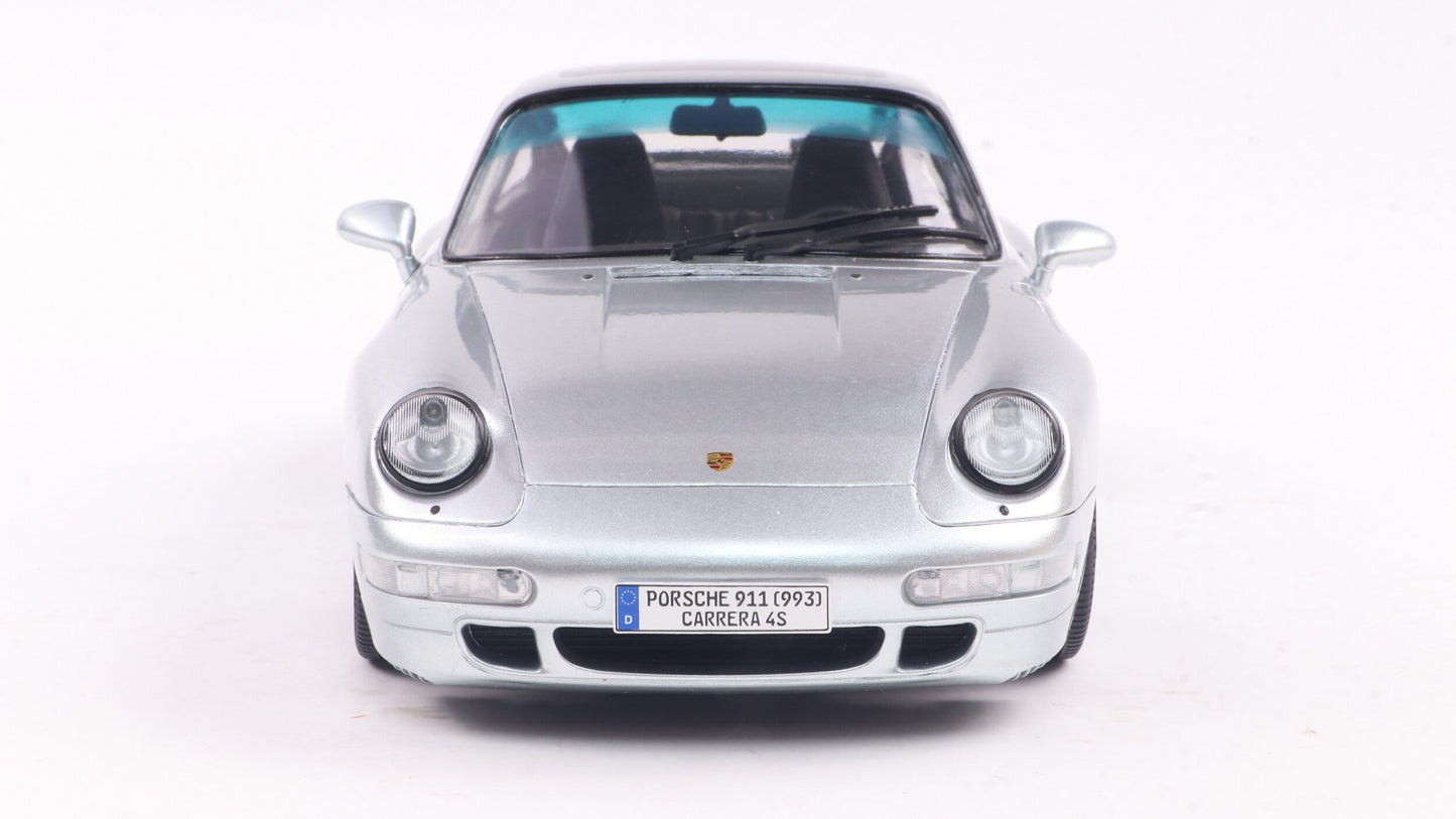 Porsche 911 (993) 4S Polar Silver 1996 - Solido - 1/18