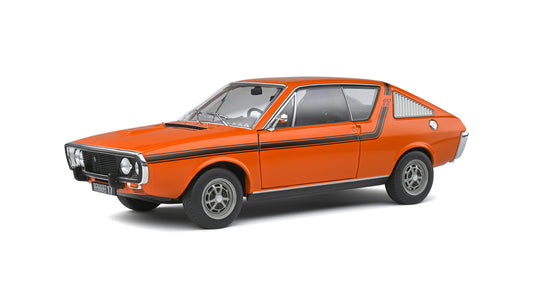 Renault 17 TL Orange 331 / Black stripes 1973 - Solido - 1/18