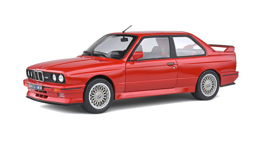 BMW E30 M3 Rouge 1986 - Solido - 1/18