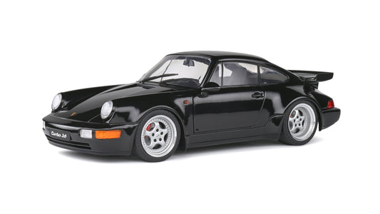 Porsche 911 (964) Turbo 3.6 Noir 1993 - Solido - 1/18