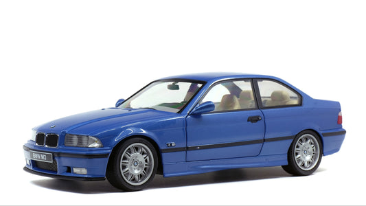 BMW E36 Coupé M3 Bleu Estoril 1990 - Solido - 1/18