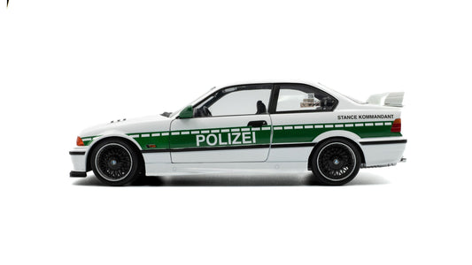 BMW E36 M3 Coupe SOLIDO WORKS DRIFT POLIZEI 1991 - Solido - 1/18