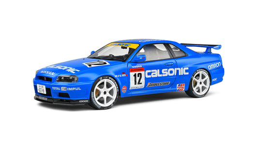 Nissan GT-R (R34) Streetfighter Calsonic Tribute 2000 - Solido - 1/18