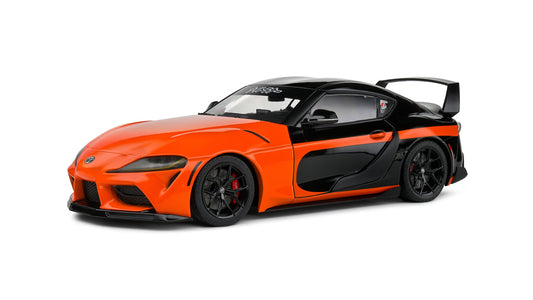 Toyota GR SUPRA STREETFIGHTER ORANGE 2024 - Solido - 1/18
