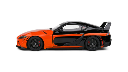 Toyota GR SUPRA STREETFIGHTER ORANGE 2024 - Solido - 1/18