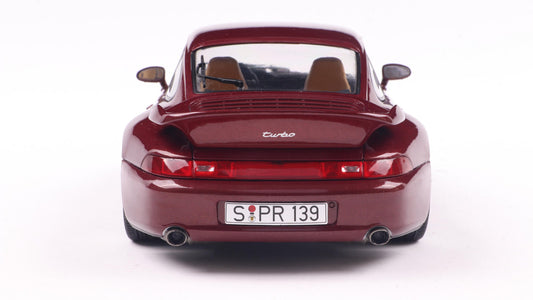 Porsche 911 (993) Turbo Arena Red 1997 - Solido - 1/18