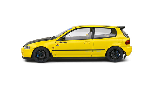 Honda Civic (EG6) Spoon Version Yellow Carnival 1991 - Solido - 1/18