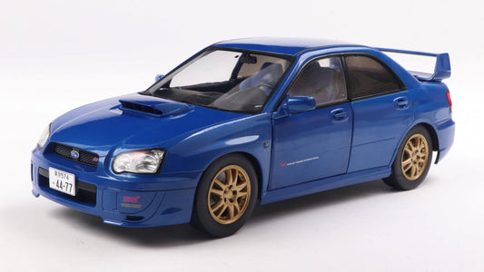 Subaru IMPREZA WRX STI Sonic Blue 2003 - Solido - 1/18