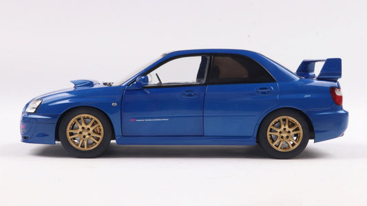 Subaru IMPREZA WRX STI Sonic Blue 2003 - Solido - 1/18