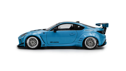 Toyota GR86 LBWK Body Kit BABY BLUE 2024 - Solido - 1/18