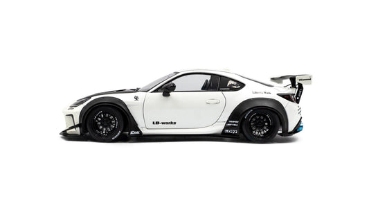 Toyota GR86 LBWK Body Kit Pearl White 2024 - Solido - 1/18