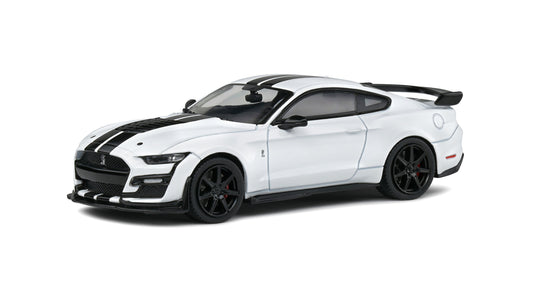 Shelby Mustang GT500 Stripes Black White/Black Stripes - Solido - 1/43