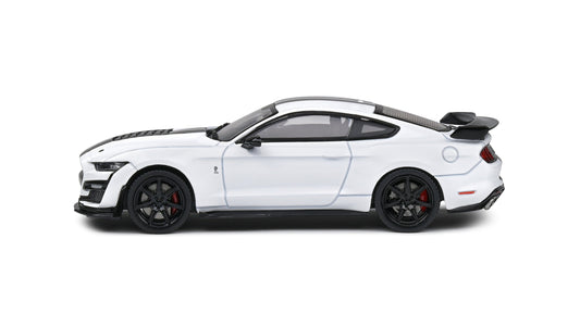 Shelby Mustang GT500 Stripes Black White/Black Stripes - Solido - 1/43
