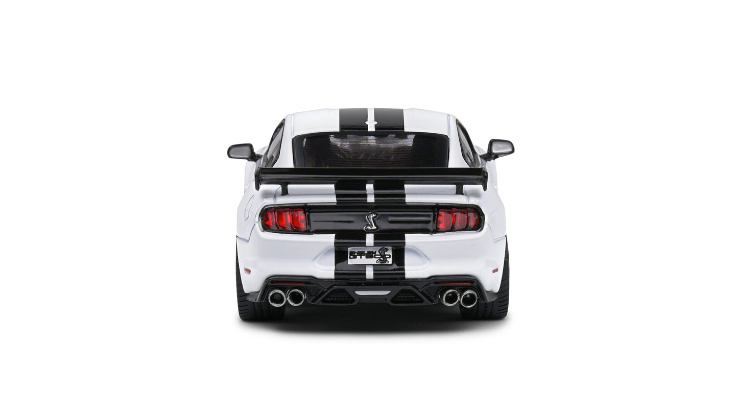 Shelby Mustang GT500 Stripes Black White/Black Stripes - Solido - 1/43