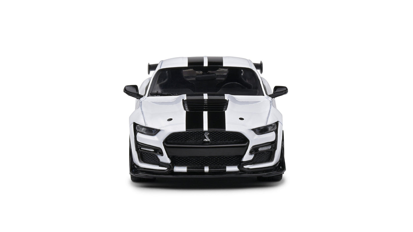Shelby Mustang GT500 Stripes Black White/Black Stripes - Solido - 1/43
