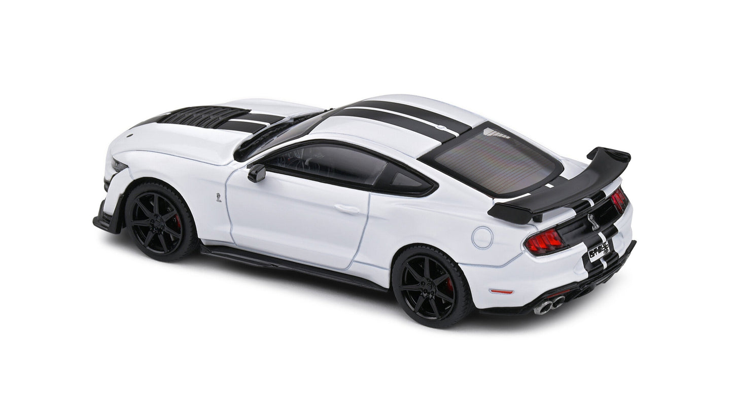 Shelby Mustang GT500 Stripes Black White/Black Stripes - Solido - 1/43