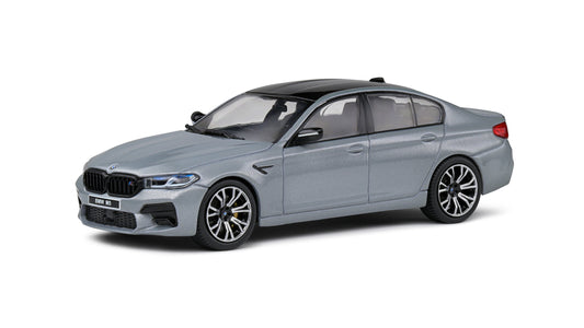 BMW M5 F90 Compétition Brooklyn Grey 2022 - Solido - 143