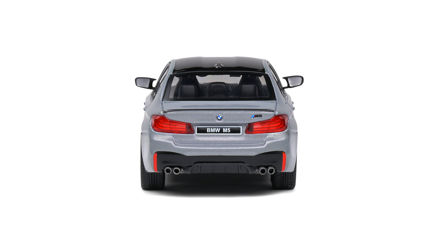 BMW M5 F90 Compétition Brooklyn Grey 2022 - Solido - 143