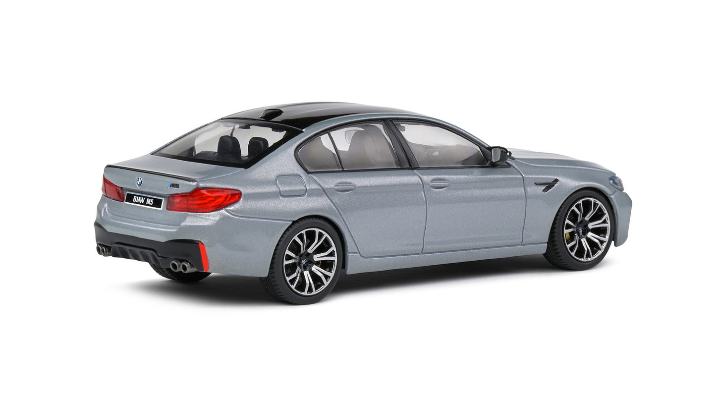 BMW M5 F90 Compétition Brooklyn Grey 2022 - Solido - 143