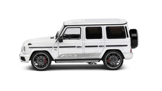 MERCEDES AMG G63 Diamant blanc 2022 - Solido - 1/43