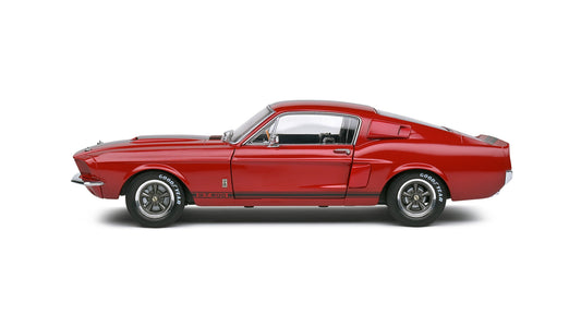 Shelby GT500 Burgundy Red 1967 - Solido - 1/18